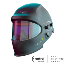 OPTREL HELIX QUATTRO WELDING HELMET 4/5-14 OPTREL HELIX QUATTRO WELDING HELMET 4/5-14