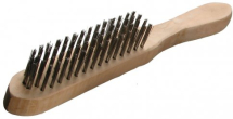 WIRE BRUSH 4 ROW STAINLESS