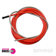 BINZEL INSULATED LINER RED 5MTR 1.0-1.2MM