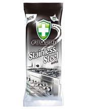 GREENSHIELD STAINLESS STEEL SURFACE WIPES 70 PER PACK