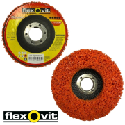 FLEXOVIT FLEXCLEAN STRIP IT DISC 115 X 22 ORANGE
