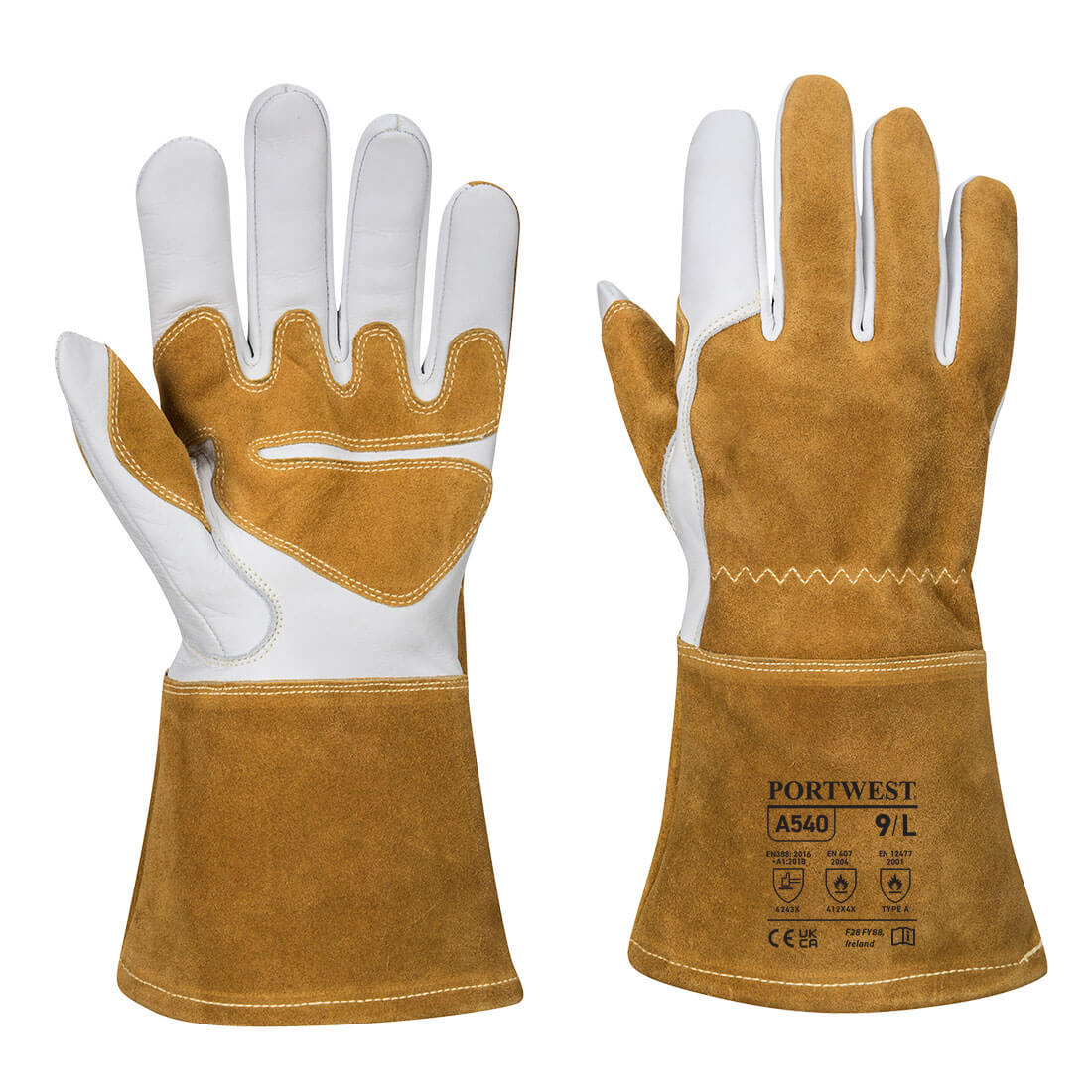 Ironton Leather TIG Welding Gloves Single Pair 