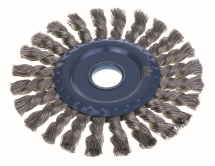 JAZ TWISTED KNOT WHEEL 125MM 0.50MM MILD STEEL M14 THREAD JAZ TWISTED KNOT WHEEL 125MM 0.50MM MILD STEEL M14 THREAD