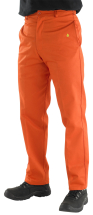 CLICK FLAME RETARDENT ORANGE TROUSERS 34inch