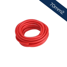 WELDING CABLE RED 70MM2 PER MTR