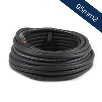 WELDING CABLE BLACK 95MM2 PER MTR