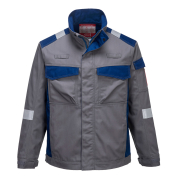 PORTWEST BIZFLAME ULTRA TWO TONE JACKET GREY MEDIUM