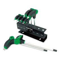 TWO WAY T-HANDLE HEX KEY SET 2.0MM - 10MM 8 PIECE