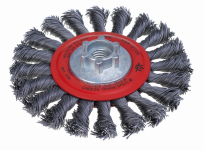 JAZ TWISTED KNOT WHEEL 115MM 0.50MM ST/ST M14 THREAD JAZ TWISTED KNOT WHEEL 115MM 0.50MM ST/ST M14 THREAD