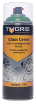 TYGRIS SPRAY PNT GLOSS GREEN RAL6001 400ML TC01*