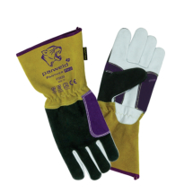PANTHER PRO TIG GLOVE GOLD & PURPLE SIZE 10
