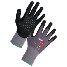 PAWA BREATHABLE GLOVE NITRILE WITH DOTTED PALM XLARGE