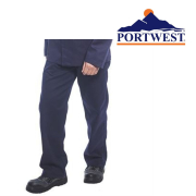 PORTWEST BIZWELD FLAME RETARDANT NAVY TROUSERS 40/41"