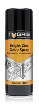 TYGRIS BRIGHT ZINC GALVE SPRAY 400ML TC02*