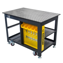 TD RHINO CART WELDING TABLE ONLY 16MM HOLES 1200 X 750MM