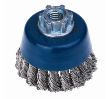 JAZ TWISTED CUP 125MM 0.50MM STAINLESS STEEL M14 THREAD JAZ TWISTED CUP 125MM 0.50MM STAINLESS STEEL M14 THREAD