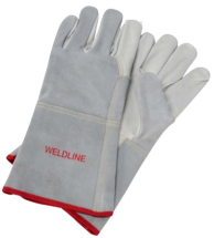 LINCOLN PAIR OF WELD GLOVES GRAIN LEATHER UNIVER