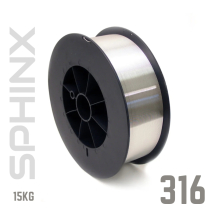 MIG WIRE 316LSI 1.0MM X 15KG STAINLESS STEEL MIG WIRE 316LSI 1.0MM X 15KG STAINLESS STEEL